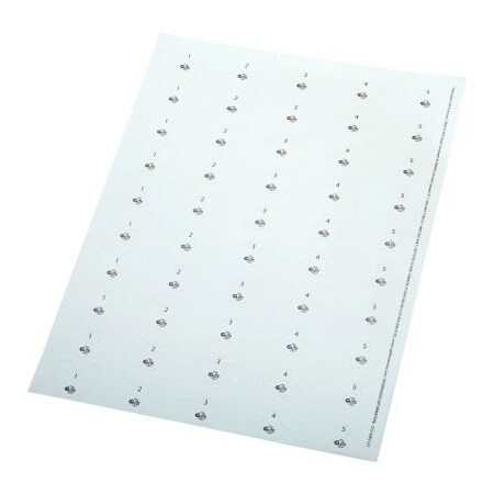 Celltreat CELLTREAT Vent Control Label, 50mL Bio-Reaction Tube, Sheet, Non-sterile 229478